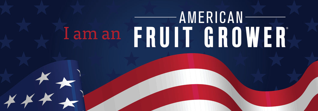 I am an American Fruit Grower bumper sticker